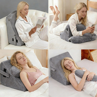 SUREWALHOME Nouveau design Coussin de dossier pour lire au lit OEM ODM avec porte-gobelet