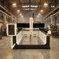 Routeur CNC léger 4 axes pour polystyrène avec axe rotatif, commande RC personnalisée, table en acier à structure tubulaire soudée pour sculpture cylindrique en mousse