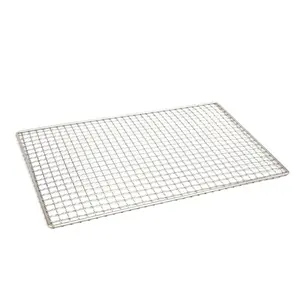 Factory Wholesale Barbecue BBQ Grill Net Galvanized Iron /Steel Wire Stainless Steel Wire Mesh