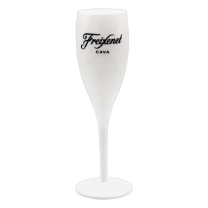 Flûte à <span class=keywords><strong>champagne</strong></span> incassable personnalisée 130 ML réutilisable <span class=keywords><strong>en</strong></span> plastique cristal <span class=keywords><strong>verre</strong></span> à vin rouge - Product Image 4