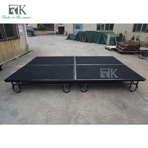 Escenario Plegable de Acero Resistente, Plataforma de Carga Pesada de 4 pies x 8 pies, Escenario Simple - Product Image 3