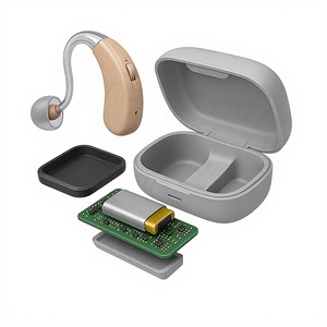 <span class=keywords><strong>Servicios</strong></span> de Diseño y Desarrollo de Productos: Estuche de Carga y Limpieza para Audífonos Topwell OEM, Carcasa de Plástico - Product Image 1