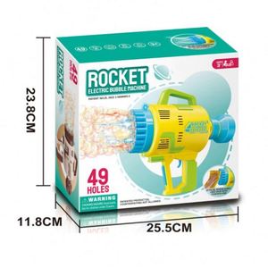 Pistolet à eau électrique en plastique pour adultes et enfants, automatique et manuel, jouet d'été d'extérieur avec fonctions lumineuses, longue portée, amusant - Product Image 6