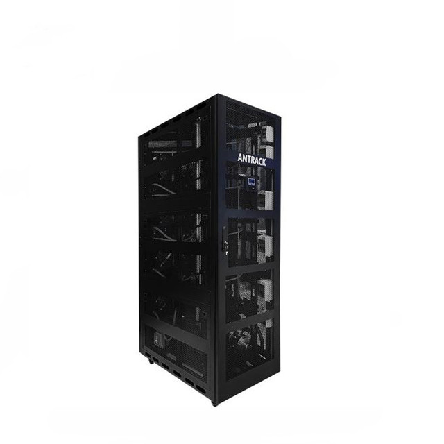 Hot Sale ANTRACK V1 24kW Liquid Cooling Computer Case Fluid Bearing Low Noise Fans Water Pump Power Supply CE Certified Copper