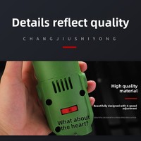 Meuleuse d'angle électrique à 90 degrés, mini-meuleuse électrique à long cou pour la découpe de marbre et de pierre, et le nettoyage des joints de carrelage