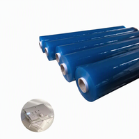 Film PVC Super Transparent, Rouleau de Plastique Flexible Haute Transparence, Feuille PVC Transparente Multi-usages pour Emballage et Couverture de Surface