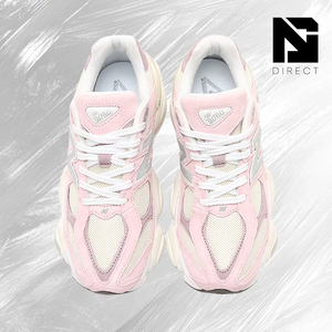 New Balance 9060 'Rose Sugar Ice Wine' Mesh Chunky Sneakers Breathable Lace-up Round Toe All Seasons Walking Style Shoes - Product Image 3