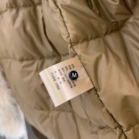 Parka de plumón personalizada con Cuello de piel Toscana, forro interior desmontable, Parka larga de invierno, chaqueta de plumón para mujer