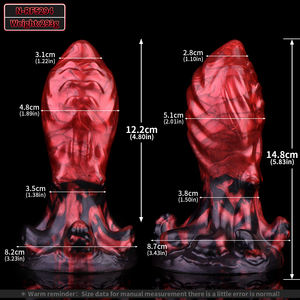 NNSX モンスター アナルプラグ バットプラグ アナル拡張 Gスポット/前立腺マッサージ ファンタジーディルド 女性男性用オナホール 大人のおもちゃ 卸売 - Product Image 2