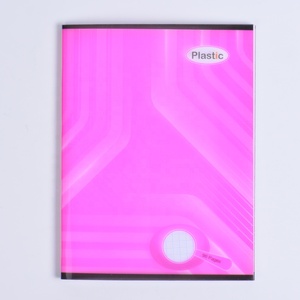 Directo de fábrica Simple transparente PP cuaderno estudiante educación línea francesa cuaderno impermeable duradero portátil - Product Image 1