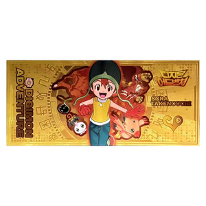 Nouveaux billets de banque en feuille d'or Pokémon d'anime japonais, pièces commémoratives plaquées or double face, cartes de collection et cadeaux - Product Image 4