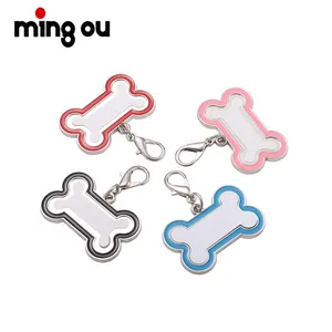 para mascotas, placa de identificación de Metal con transferencia térmica para perros, venta al por mayor - Product Image 1