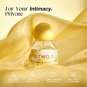 O.TWO.O Parfum fruité-floral <span class=keywords><strong>gourmand</strong></span> pour femmes, longue tenue, sans irritation, sans alcool, essence de parfum intime - Product Image 2