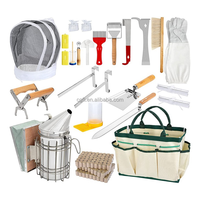 26-teiliges Komplettes Imkerei-Starter-Kit Imkerei-Werkzeuge und -Zubehör-Set für Anfänger & Professionelle Imker Imkerei-Ausrüstungspaket