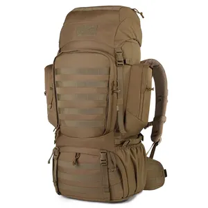 Wholesale Customized Hiking Internal Frame Backpacks With Rain Cover Tactical Rucksack