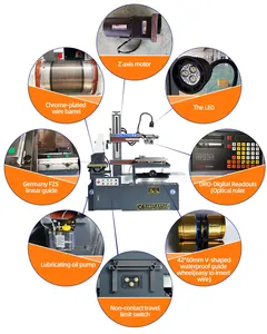 TongFang DK7720 Tốc Độ Cao Tự Động Sử Dụng Edm Dây Máy DK77 Cnc Hot Wire Cutter - Product Image 3