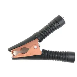 Plastic Insulation Electrical Test Clamps 100A Alligator Clip/Crocodile Clips Cable Connector Wire