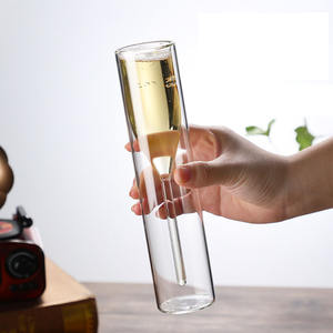 Verres à <span class=keywords><strong>Champagne</strong></span> Double paroi flûtes gobelet bulle vin <span class=keywords><strong>tulipe</strong></span> Cocktail fête <span class=keywords><strong>de</strong></span> mariage tasse - Product Image 5