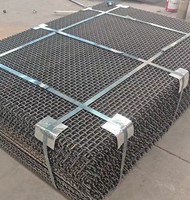 Kawat Baja Mangan Tinggi 65Mn XG Wholesale Custom, Jaring Anyaman Berpengait Pasir untuk Tambang/Penghancur