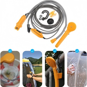 <span class=keywords><strong>Douche</strong></span> de <span class=keywords><strong>camping</strong></span> portable 12v allume-cigare de voiture, pompe de <span class=keywords><strong>douche</strong></span> de <span class=keywords><strong>camping</strong></span> portable pour le voyage, le <span class=keywords><strong>camping</strong></span>, la randonnée, la <span class=keywords><strong>douche</strong></span> pour animaux de compagnie, le lavage de voiture - Product Image 4