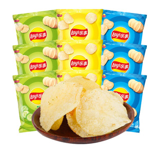 Nouvelles Chips de Pomme de Terre 23g, Sacs Saveurs Classique Original, <span class=keywords><strong>Concombre</strong></span>, Braisé Rouge, Soufflées, Collations Décontractées pour Bureau, Vente en Gros - Product Image 4