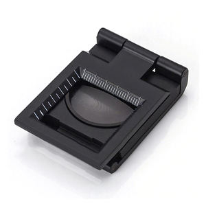 10X मैग्नीफाइंग ऑप्टिकल ट्राई-फोल्डिंग फिल्मिंग मेटल डेस्क फोल्डेबल ग्लास लेंस एलईडी लाइट के साथ 10x मैग्नीफाइंग ग्लास - Product Image 5