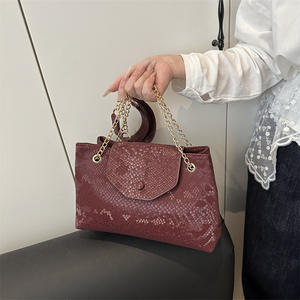 Bolsos de Cadena de Un Solo Hombro para Mujer, Novedades de Moda 2025, con Cierre de Cremallera, Diseño de Tela Lujosa para Otoño y Primavera - Product Image 2