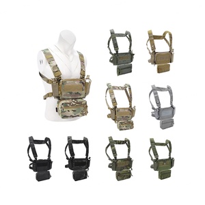 เสื้อกั๊กยุทธวิธี Sinairsoft คุณภาพสูง ผลิตจากไนลอน 500D พร้อมอุปกรณ์เสริมสำหรับความปลอดภัย ทำจากโพลีเอสเตอร์ เหมาะสำหรับใช้งานกลางแจ้ง พร้อมกระเป๋าแบบ Drop Pouch - Product Image 1