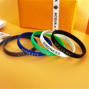 Youmigift Pulseras de Silicona Personalizadas de Alta Calidad, Pulseras de Goma con Mensaje o Logotipo, Pulsera Deportiva Dorada - Product Image 3