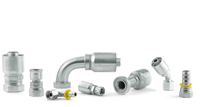 Adaptador Hidráulico HYDA, Conexiones de Manguera Estándar ISO/SAE/DIN, Conexión de Tubería de Alta Calidad, Extremo de Manguera Roscado de Acero Inoxidable