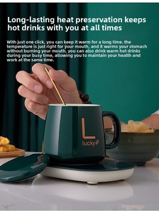 <span class=keywords><strong>Taza</strong></span> de Cerámica y Porcelana, Aislada, Apta para Microondas, Diseño de Lujo, Regalo de Cumpleaños Empresarial, Diseño con Logotipo y Letras, Caja de Regalo para Oficina - Product Image 2