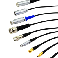 Câble NDT avec connecteur Microdot Lemo 00 C5, vente directe d'usine pour équipements de test, pièces et accessoires d'instruments