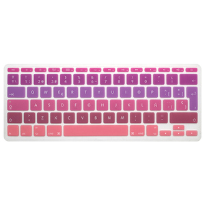 De silicona personalizado teclado Arcoiris de la cubierta de la piel del <span class=keywords><strong>español</strong></span> para macbook 11,6 pulgadas para mackbook pro - Product Image 5