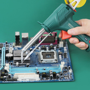 Specialty 60W Ts100 <strong>Electric</strong> <strong>Soldering</strong> Iron Kit 19pcs Multimeter <strong>Soldering</strong> Pistol Grip Internal Heat 19pcs <strong>Electric</strong> <strong>Soldering</strong> - Product Image 2
