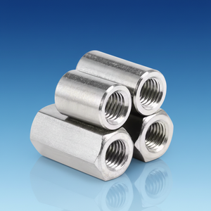 Écrou d'extension hexagonal en acier inoxydable 304, connecteur fileté de qualité industrielle, antirouille M2 M3 M4 M5 M6 M8 M10 M12 M24 - Product Image 1