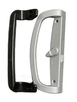 Serrure de porte coulissante simple face pour armoire, cuisine, cloison, balcon, poignée de porte mobile en verre