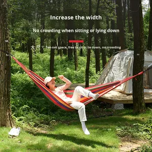 Ngoài trời mùa thu Oxford vải có thể gập lại di động trong nhà chống Rollover dã ngoại dành cho người lớn 300kg công suất nhiều màu treo Giường võng - Product Image 2