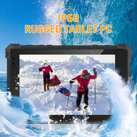 Tablet Android Industrial de 10 pulgadas Android Ip68 Tablet Pc 10000Mah 450Cd Touch Rugged Tablet Pc con huella dactilar Nfc