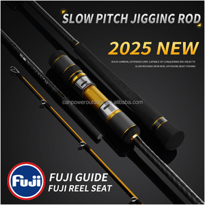 Caña de Pescar ODM 2026 Nueva para Slow Jigging con Guías Fuji 1.83m 1.91m Spinning Casting Asiento de Carrete FUJI para Agua Salada - Product Image 3