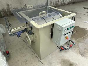 ระบบกรองแบบถังหมุน 15 ลูกบาศก์เมตรต่อชั่วโมง สำหรับฟาร์มปลา RAS และบ่อปลาคาร์ฟ NATIN <span class=keywords><strong>NTR</strong></span>-10 220V/380V ความละเอียด 50-120 ไมครอน - Product Image 2