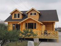 Cymdin Chalets mobiles de luxe en acier Maisons préfabriquées et pliantes Cabines d'hôtel de style chinois pour familles à usage extérieur