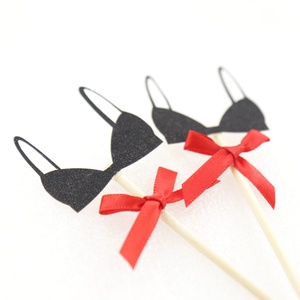 Adornos para Pastel de Cumpleaños para Mujer, Despedida de Soltera, Decoración para Pastel de Boda, Adornos Brillantes con Forma de Sujetador <span class=keywords><strong>Sexy</strong></span> - Product Image 6