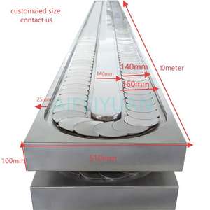 Ticari paslanmaz çelik dönen suşi konveyör bant küçük sıcak tencere masası restoran kendinden-servis ekipmanı için - Product Image 1