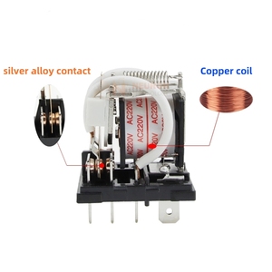 JQX-30F NNC71A-2Z 220VAC PCB Relay 220vdc 30A electromagtic Power Relay Với 8 pin - Product Image 4