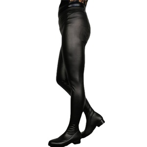 بيع بالجملة أحذية طويلة للسيدات أحذية طويلة فوق الركبة أحذية نسائية ضيقة ببنطال كعب رفيع برباط أحذية مطاطية - Product Image 1