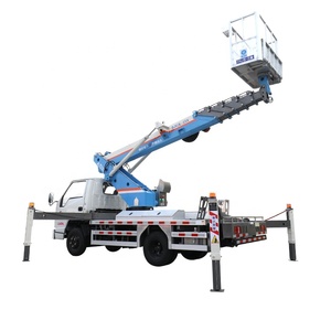 Thang nâng xe tải 28M 34m 38m 46mtelescopic Boom xô Xe Tải 25M Telescopic Boom trên không làm việc nền tảng xe tải cho doanh số bán hàng - Product Image 2