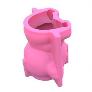 Molde de hormigón de silicona de <span class=keywords><strong>Koala</strong></span> australiano de dibujos animados 3D Simple innovador para maceta, portalápices, tarro de vela - Product Image 5