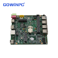 Carte mère intégrée 12x12cm Intel Celeron N2840 J1800 J1900 DDR3L double écran pour affichage numérique POS