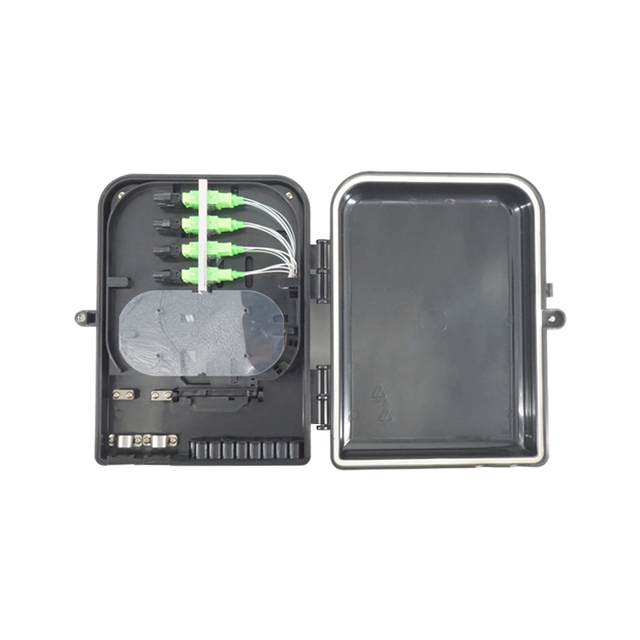 FTTH-FDB16A Outdoor Wall Mounted IP67 ABS 16 Port Fiber Optic Termination Box with 1x8 or 1X16 PLC Splitter