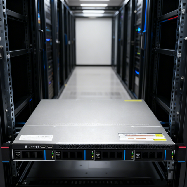1U Rackmount Server Chassis RMC1104-670-HS 4x3.5" Hot-swap HDDs Barebone